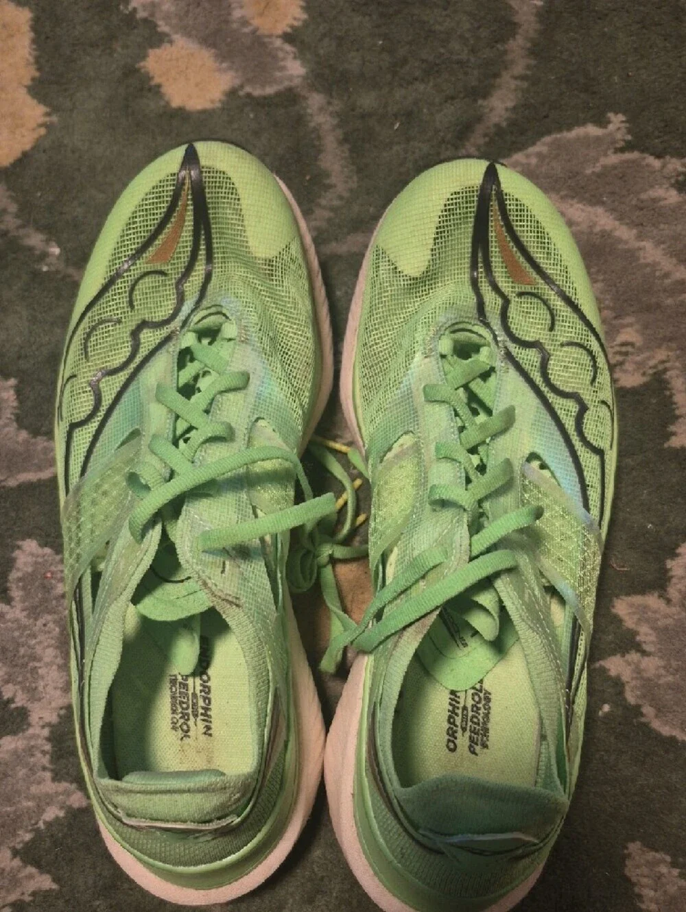 Saucony Light Green Women's Running Sneakers